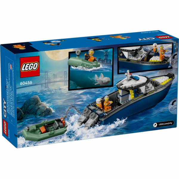 LEGO 60456 City Verfolgungsjagd im Polizeiboot, Konstrukt...