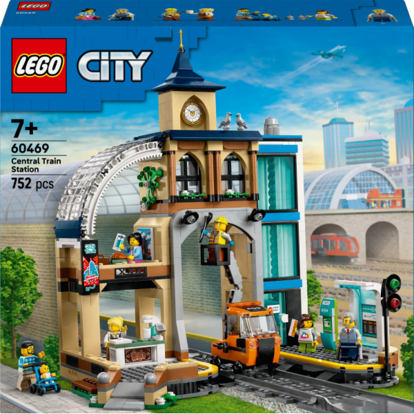 LEGO CITY 60469 Hlavní vlakové nádraží