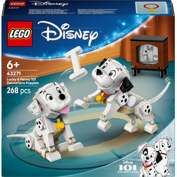 LEGO 43271 Disney Classic Die Welpen Lucky und Penny aus ...