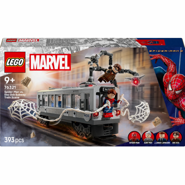 LEGO MARVEL 76321 Scéna ve vlaku v metru Spider-Man vs. D...