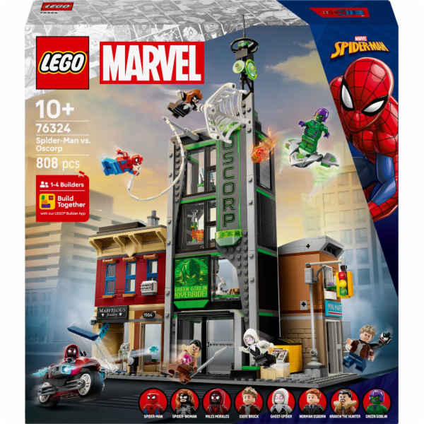 LEGO MARVEL 76324 Spider-Man vs. Oscorp