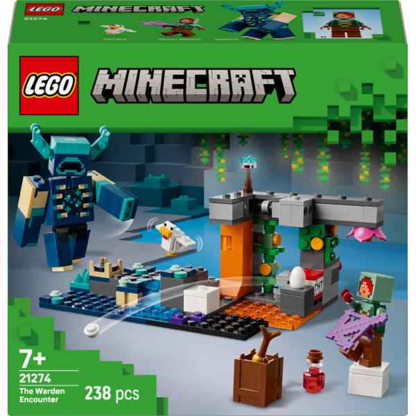 LEGO MINECRAFT 21274 Setkání se správcem