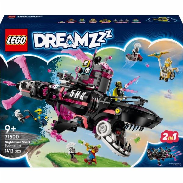 LEGO DREAMZZZ 71500 Noční můra žraločí ponorka