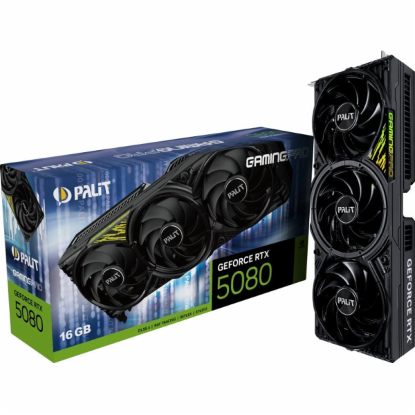 Palit GeForce RTX 5080 GamingPro V1 NVIDIA 16 GB GDDR7