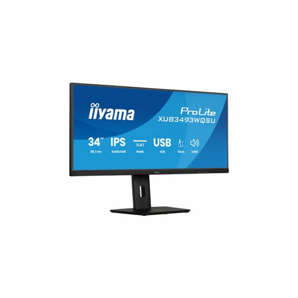 iiyama ProLite XUB3493WQSU-B6 - LED monitor - 34" - 3440 ...