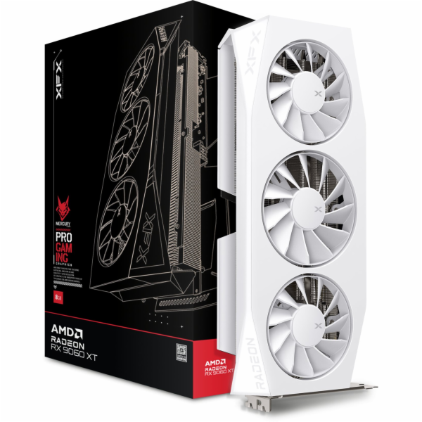 VGA XFX Mercury AMD Radeon RX 9060 XT OC 16GB GDDR6 Gamin...