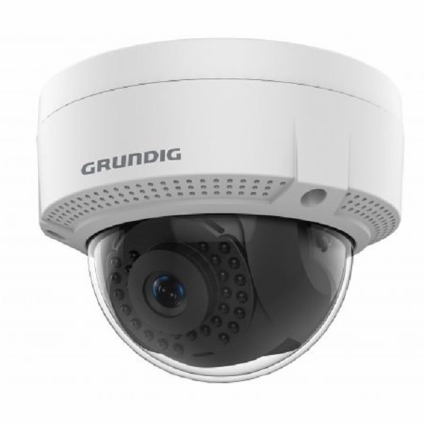 GRUNDIG 4.0 Mpix venkovní antivandal dome IP kamera s IR ...