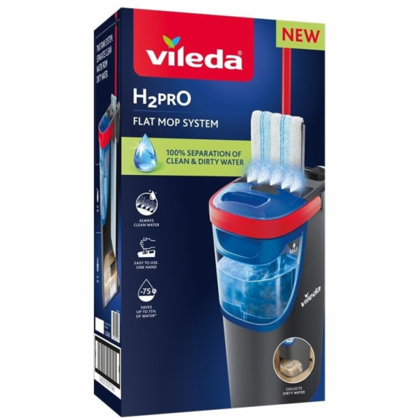 Plochý mop Vileda H2prO