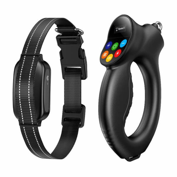 Elektrický&nbsp;obojek&nbsp;proti&nbsp;kůře&nbsp;Rojeco&nbsp;PD800&nbsp;(černý)