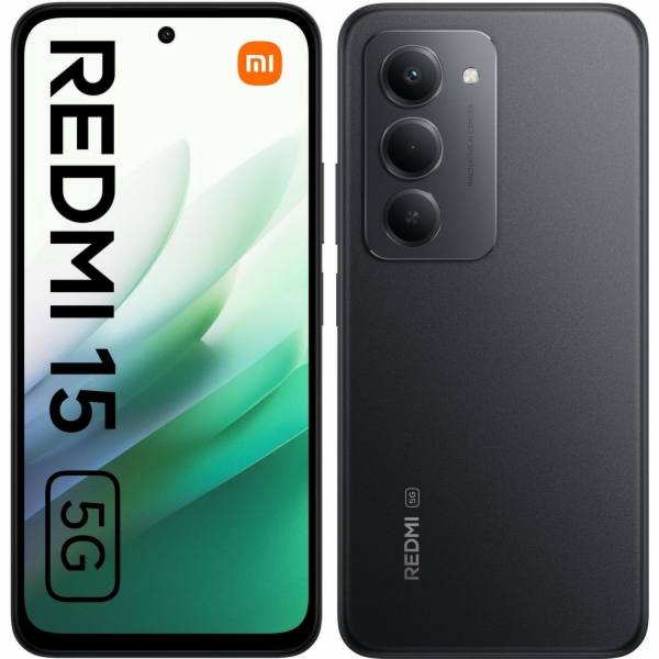 Xiaomi Redmi 15 5G (8GB+256GB) midnight black