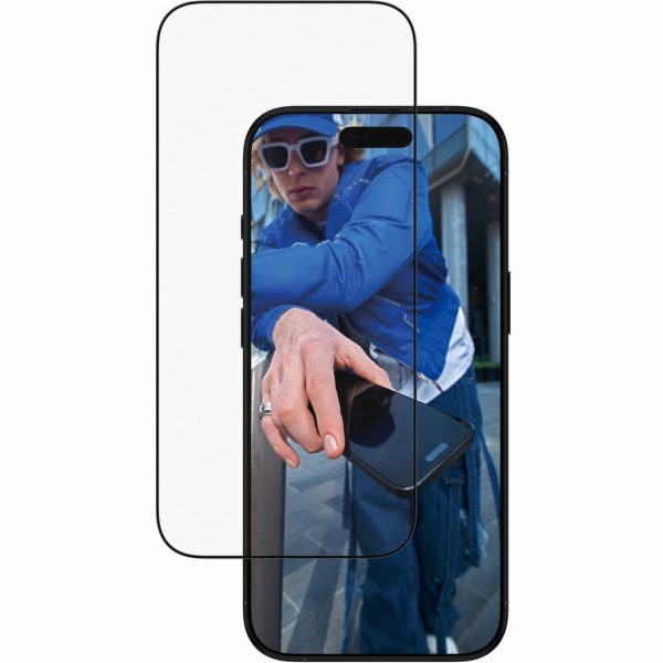 PanzerGlass ochranné sklo UWF pre iPhone Air - Black Frame