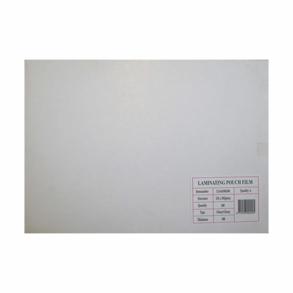 Laminovací fólie 216x303 (mm) - A4, 100ks, 2x 100mic, les...