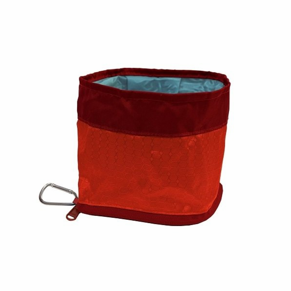 Kurgo® Cestovní miska pro psa Zippy Bowl červená