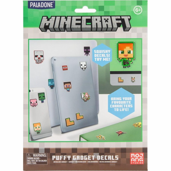 Paladone Minecraft Puffy Gadget Decals