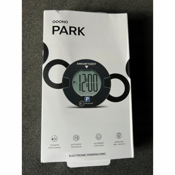 Needit ooono Park elektronische Parkscheibe schwarz