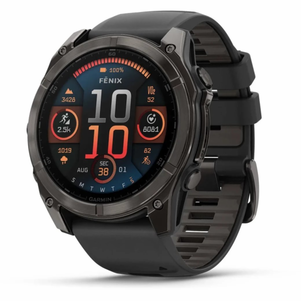 Garmin Fenix 8 3,56 cm (1.4") AMOLED 51 mm Digitální 454 ...
