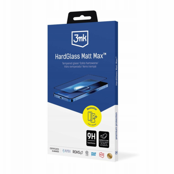 3mk HardGlass Matt Max pro Apple Iphone 17 Pro