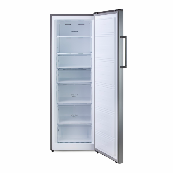 Šuplíkový mrazák - střibrnný, No Frost, 240 L - DOMO DO91...
