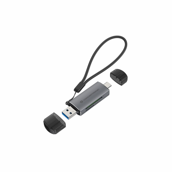 Conceptronic CONCEPTRONIC Čtečka karet USB-C/USB-A -> Mic...