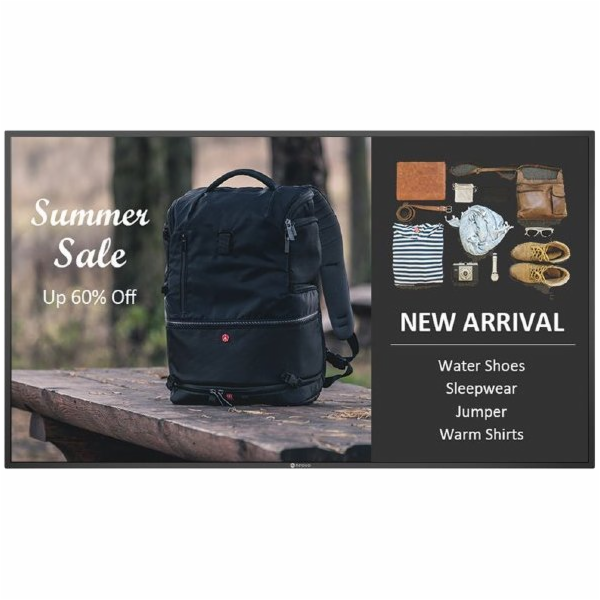 AG Neovo QM-6502 Plochá digitální tabule 163,8 cm (64.5")...