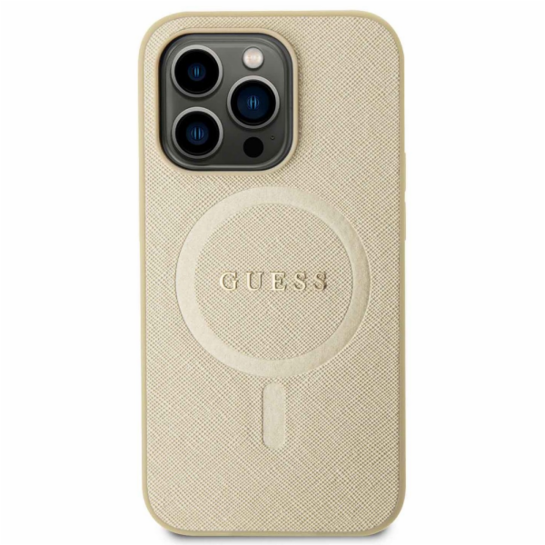 Guess Saffiano MagSafe kryt iPhone 15 Pr
