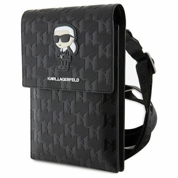 Karl Lagerfeld Saffiano Monogram Wallet 