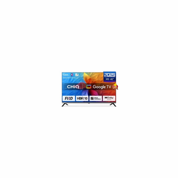 CHiQ L40M9G  TV 40", Full HD, smart, Google TV, Dolby Aud...