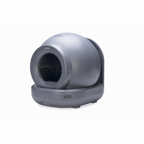 Beeztees Moeza Automatická toaleta pro kočky šedá