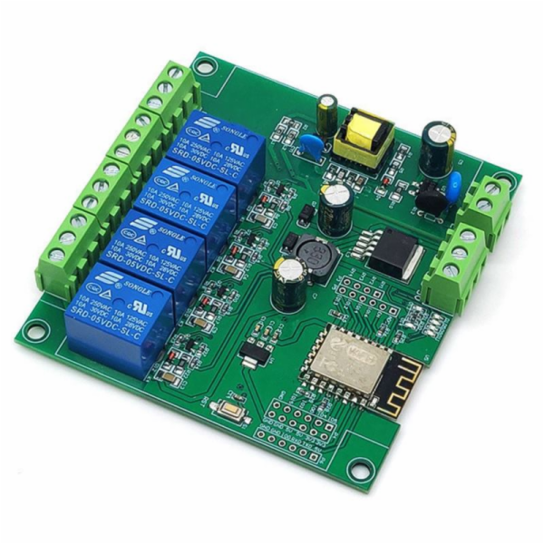 ATHOM, 4 CH relay, Tasmota