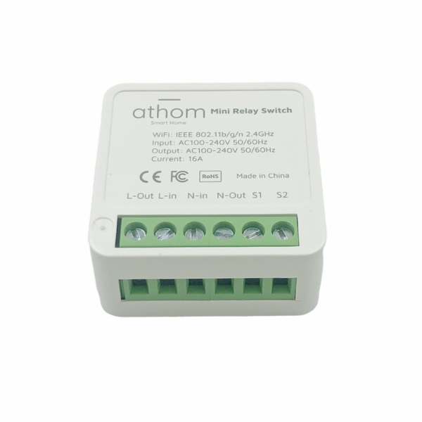 ATHOM 3-Relays Tasmota, Relé prepínač