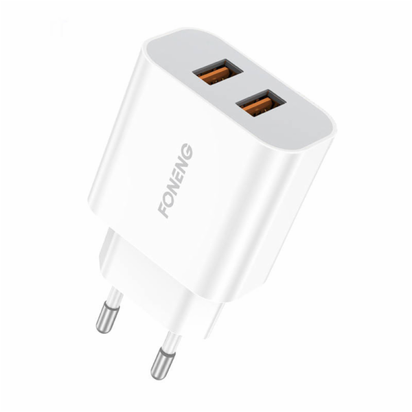 Rychlonabíječka Foneng 2x USB EU45 12W + USB Micro kabel