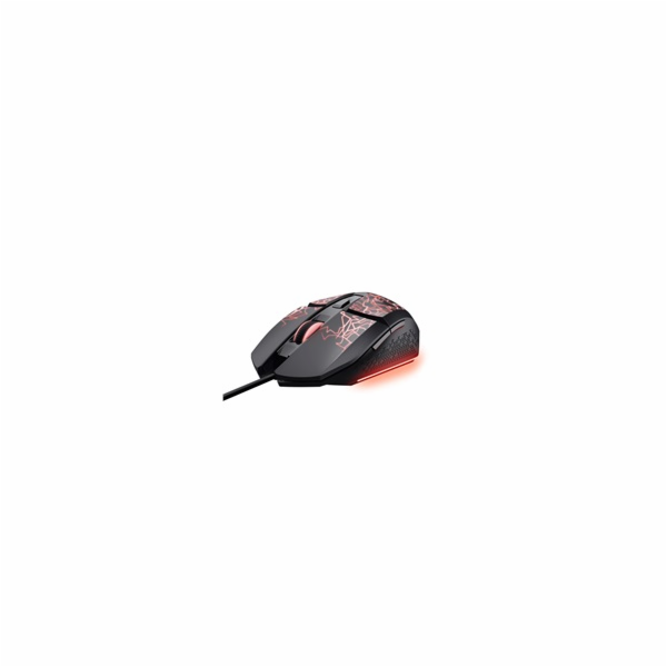 TRUST Myš GXT 113 Felox, Drátová USB, RGB, černá