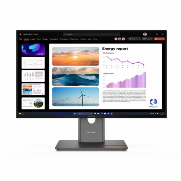 Lenovo ThinkVision P24Q-40 - LED monitor - 24" (23.8" zob...