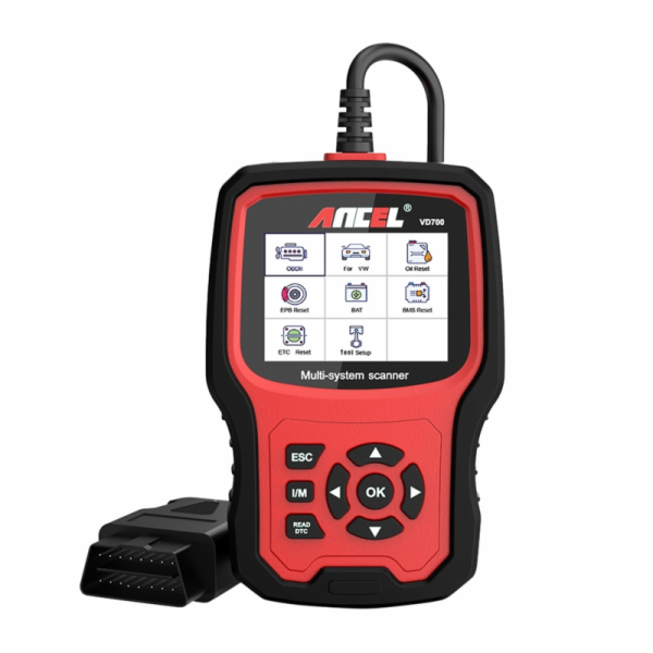 Diagnostický skener OBD2 Ancel VD700