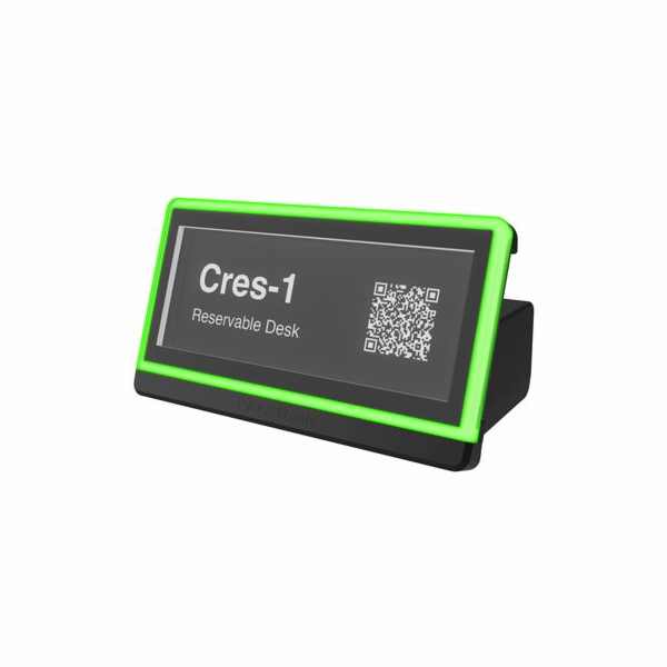 Crestron DSS-100 - Status indicator - desk scheduling - b...