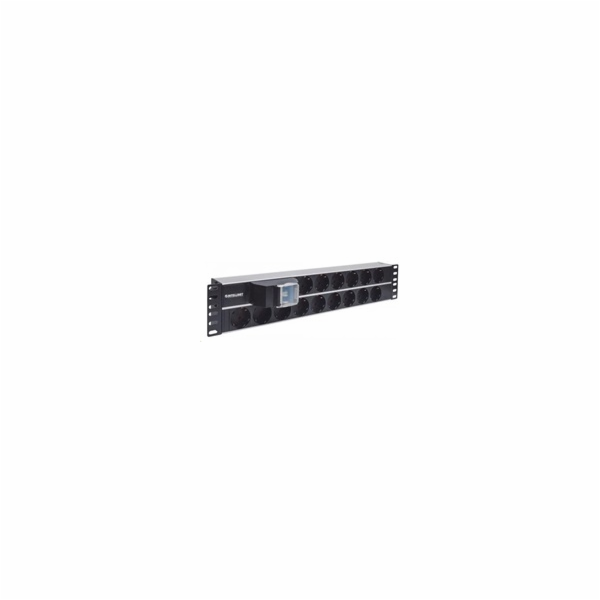 Intellinet 19" 2U Rackmount 15-Way Power Strip - German T...