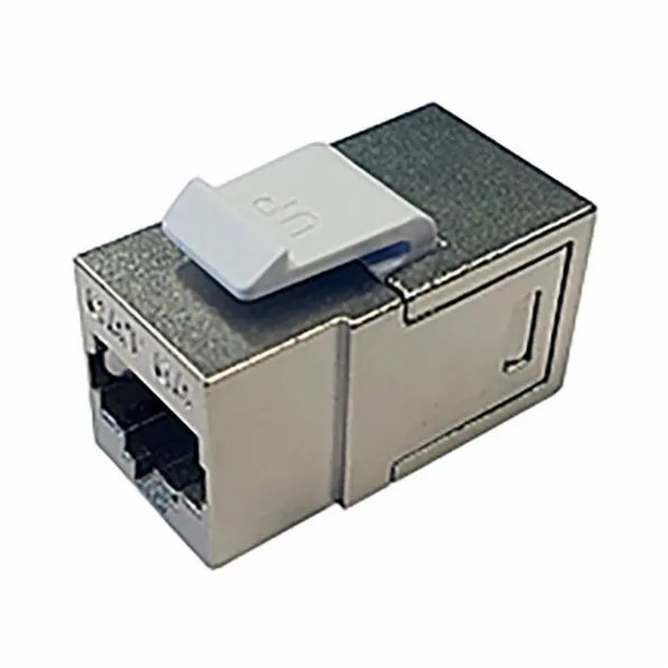 Spojka STP 8/8 RJ45 / Cat.6A