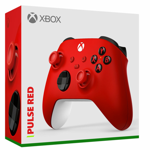 Gamepad Microsoft Xbox Series, bezdrátový, Pulse Red