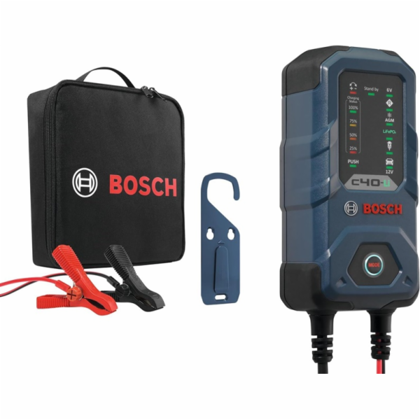 Nabíječka baterií BOSCH C40-LI, 6-24 V, 5 A