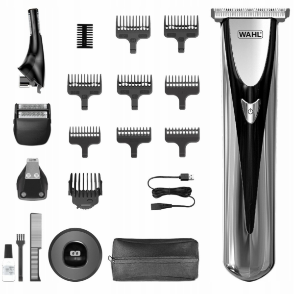 WAHL Elite Groom Černá, Stříbrná Lithium-ion (Li-ion)
