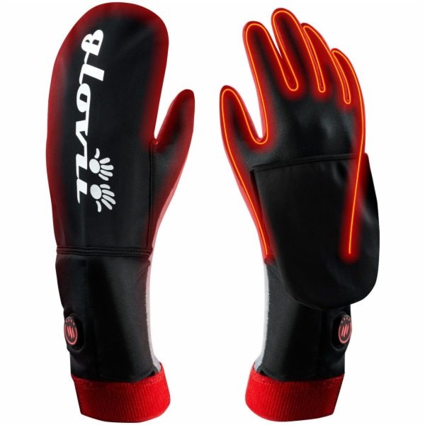 GLOVII VYHŘÍVANÉ KOŽENÉ RUKAVICE L-XL GIBXL