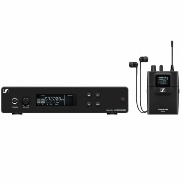 Sennheiser XSW IEM SET (A) - Nastavení zvukové zpětné vaz...