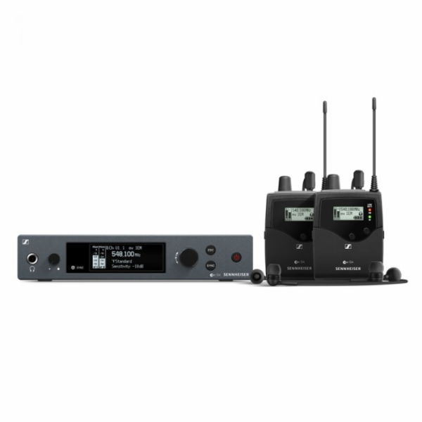 Sennheiser EW IEM G4-twin-A1 - Zpětnovazební audiosouprav...