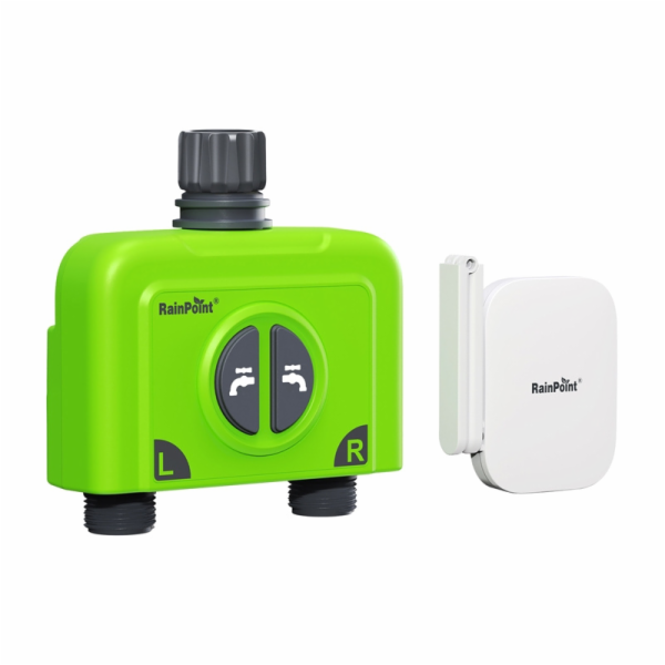 Řídicí jednotka zavlažování RainPoint WiFi pro 2 zóny s b...