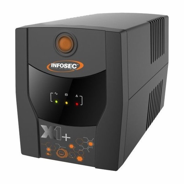 Infosec UPS UPS 1600VA 900W 2x 9Ah 4x FR/Schuko