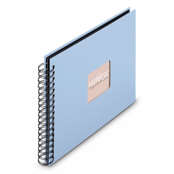 Hama "Fine Art" Spiral Lagune 28x24 50 schwarze Seiten   ...