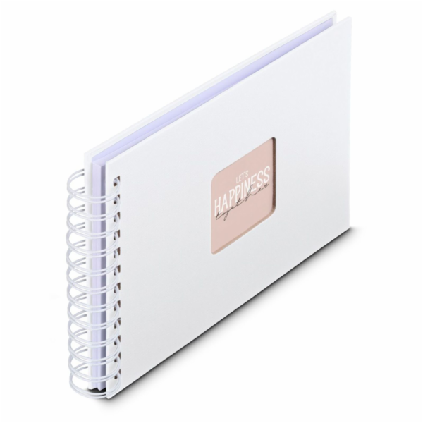 Hama "Fine Art" Spiral weiß 24x17 50 weiße Seiten    9842