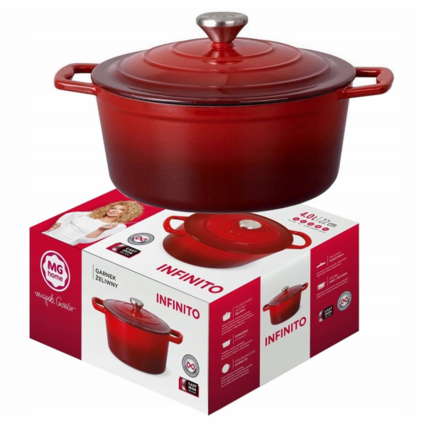 Skeppshult Litinový hrnec Infinito 4 l