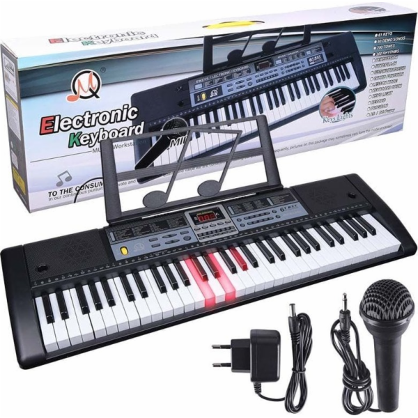 MQ 6136L - klávesnice s mikrofonem pro výuku hry, určená ...