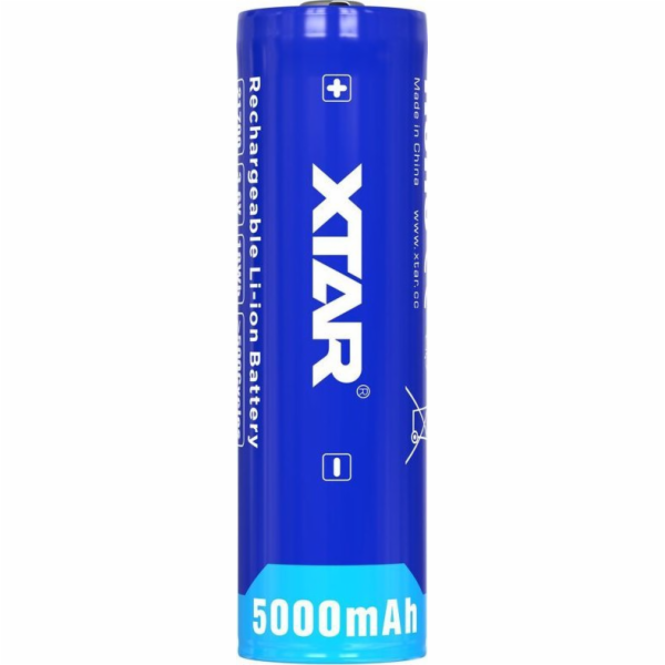 Akumulátor XTAR 21700 3,6 V Li-ion 5000 mAh s ochranou